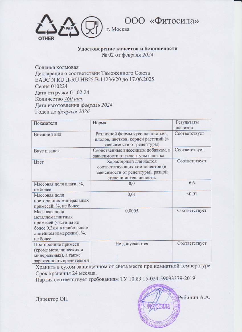 Паспорт №010224